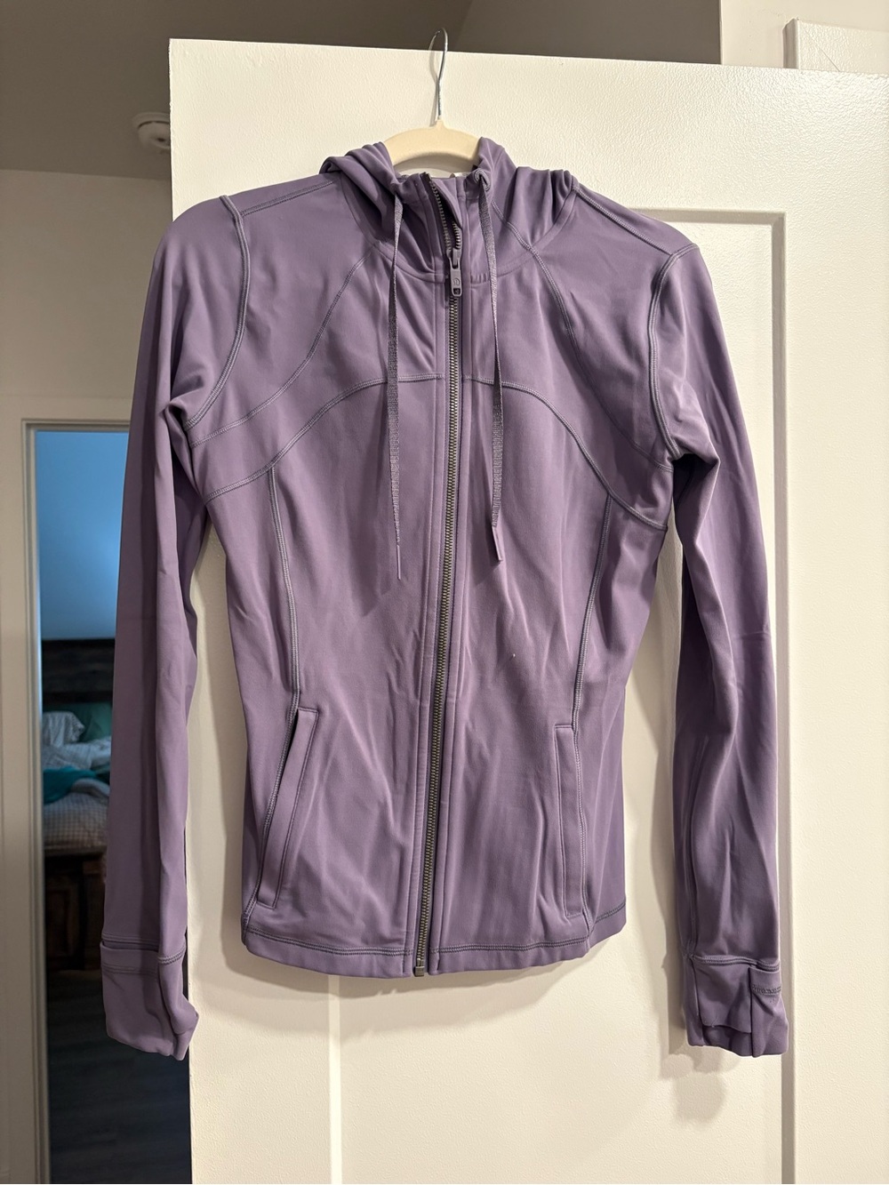 lululemon athletica Lavender Hooded Zip-Up Jacket